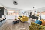 Wohnzimmer - Ferienwohnung Küste 5 Büsum - Top-Hundeurlaub