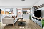 Wohnzimmer - Ferienwohnung Küste 6 Büsum - Top-Hundeurlaub
