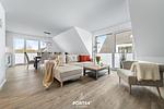 Wohnzimmer - Ferienwohnung Küste 7 Büsum - Top-Hundeurlaub