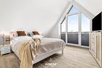 Schlafzimmer - Ferienwohnung Küste 7 Büsum - Top-Hundeurlaub