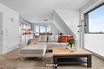 Wohnzimmer - Ferienwohnung Küste 7 Büsum - Top-Hundeurlaub