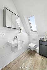 Gäste-WC - Ferienwohnung Küste 7 Büsum - Top-Hundeurlaub