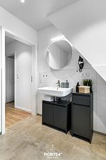 Badezimmer - Ferienwohnung Küste 8 Büsum - Top-Hundeurlaub