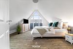Schlafzimmer - Ferienwohnung Küste 8 Büsum - Top-Hundeurlaub