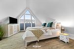 Schlafzimmer - Ferienwohnung Küste 8 Büsum - Top-Hundeurlaub