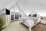 Schlafzimmer - Ferienwohnung Küste 8 Büsum - Top-Hundeurlaub