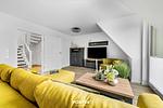 Wohnzimmer - Ferienwohnung Küste 8 Büsum - Top-Hundeurlaub