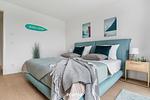 Schlafzimmer - Ferienwohnung Weltreise Olpenitz - Top-Hundeurlaub