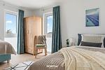 Schlafzimmer - Ferienwohnung Weltreise Olpenitz - Top-Hundeurlaub