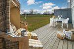Terrasse - Ferienwohnung Obiza Olpenitz - Top-Hundeurlaub