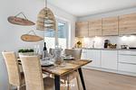 Küche / Küchenzeile - Ferienwohnung Obiza Olpenitz - Top-Hundeurlaub