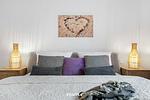 Bett - Ferienwohnung Obiza Olpenitz - Top-Hundeurlaub