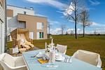 Terrasse - Ferienwohnung Obiza Olpenitz - Top-Hundeurlaub