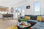 Wohnzimmer - Ferienwohnung Peppers Beach Olpenitz - Top-Hundeurlaub
