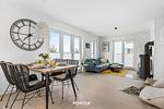 Wohnzimmer - Ferienwohnung Peppers Beach Olpenitz - Top-Hundeurlaub