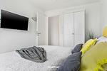 Schlafzimmer - Ferienwohnung Peppers Beach Olpenitz - Top-Hundeurlaub