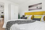 Bett - Ferienwohnung Peppers Beach Olpenitz - Top-Hundeurlaub