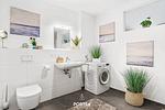Badezimmer - Ferienwohnung Peppers Beach Olpenitz - Top-Hundeurlaub