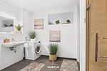 Badezimmer - Ferienwohnung Peppers Beach Olpenitz - Top-Hundeurlaub