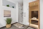 Sauna - Ferienwohnung Peppers Beach Olpenitz - Top-Hundeurlaub