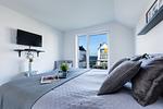 Schlafzimmer - Ferienwohnung Ostseeskipper Olpenitz - Top-Hundeurlaub