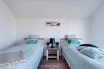 Schlafzimmer - Ferienwohnung Ostseeskipper Olpenitz - Top-Hundeurlaub