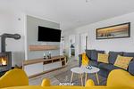 Wohnzimmer - Ferienwohnung Ostseeskipper 56 Olpenitz - Top-Hundeurlaub