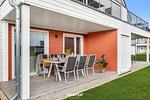 Terrasse - Ferienwohnung Ostseeskipper 56 Olpenitz - Top-Hundeurlaub