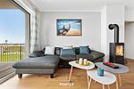 Wohnzimmer - Ferienwohnung Seapoint, App. 8 Olpenitz - Top-Hundeurlaub