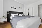 Schlafzimmer - Ferienwohnung Seapoint, App. 8 Olpenitz - Top-Hundeurlaub