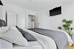 Schlafzimmer - Ferienwohnung Seapoint, App. 8 Olpenitz - Top-Hundeurlaub