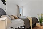 Schlafzimmer - Ferienwohnung Seapoint, App. 8 Olpenitz - Top-Hundeurlaub