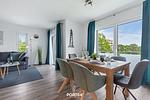 Wohnzimmer - Ferienwohnung Ostseeoase Damp - Top-Hundeurlaub