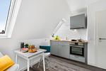 Küche / Küchenzeile - Ferienwohnung Beste Stuuv Glücksburg - Top-Hundeurlaub