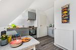 Küche / Küchenzeile - Ferienwohnung Beste Stuuv Glücksburg - Top-Hundeurlaub