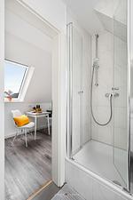 Badezimmer - Ferienwohnung Beste Stuuv Glücksburg - Top-Hundeurlaub