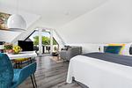 Wohnzimmer - Ferienwohnung Beste Stuuv Glücksburg - Top-Hundeurlaub