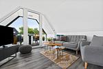 Wohnzimmer - Ferienwohnung Beste Stuuv Glücksburg - Top-Hundeurlaub