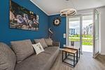 Wohnzimmer - Ferienwohnung Otterhöhle mit Fitness-, Sauna und Kinderspielbereich. - Top-Hundeurlaub