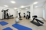 Fitness - Ferienwohnung Otterhöhle mit Fitness-, Sauna und Kinderspielbereich. - Top-Hundeurlaub