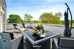 Terrasse - Ferienwohnung chill lounge 44 Olpenitz - Top-Hundeurlaub