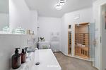 Badezimmer - Ferienwohnung chill lounge 44 Olpenitz - Top-Hundeurlaub