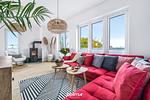 Wohnzimmer - Ferienwohnung chill lounge 44 Olpenitz - Top-Hundeurlaub