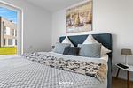 Schlafzimmer - Ferienwohnung Casa Natura Baltica Olpenitz - Top-Hundeurlaub