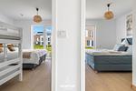 Schlafzimmer - Ferienwohnung Casa Natura Baltica Olpenitz - Top-Hundeurlaub