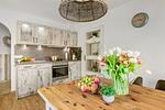 Küche / Küchenzeile - Ferienwohnung Momme Büsum - Top-Hundeurlaub