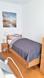 Schlafzimmer - Ferienwohnung Sterntaucher, App. 14 Olpenitz - Top-Hundeurlaub