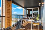 Terrasse - Ferienwohnung Onkel Olli Olpenitz - Top-Hundeurlaub