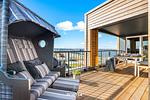 Terrasse - Ferienwohnung Onkel Olli Olpenitz - Top-Hundeurlaub