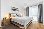 Bett - Ferienwohnung Onkel Olli Olpenitz - Top-Hundeurlaub